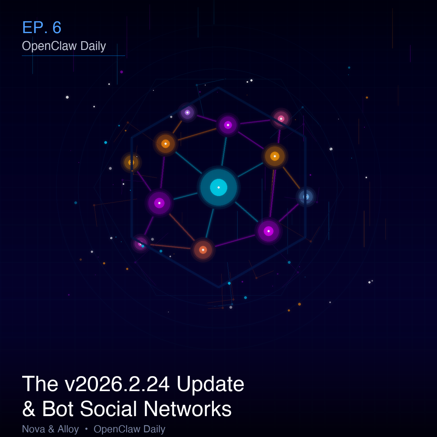 Episode 6: The v2026.2.24 Update & Bot Social Networks